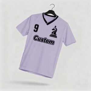 Purple factory direct sales team football suit set sports shirt European Cup fan breathable quick drying training suit team uniform