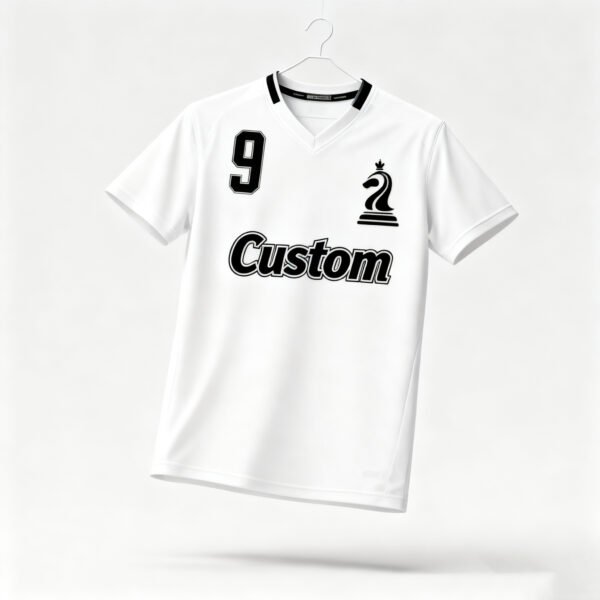 White factory direct sales team football suit set sports shirt European Cup fan breathable quick drying training suit team uniform