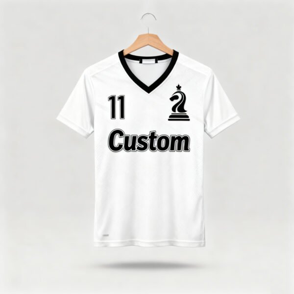 1219JTJTJT (20) White factory direct sales team football suit set sports shirt European Cup fan breathable quick drying training suit team uniform